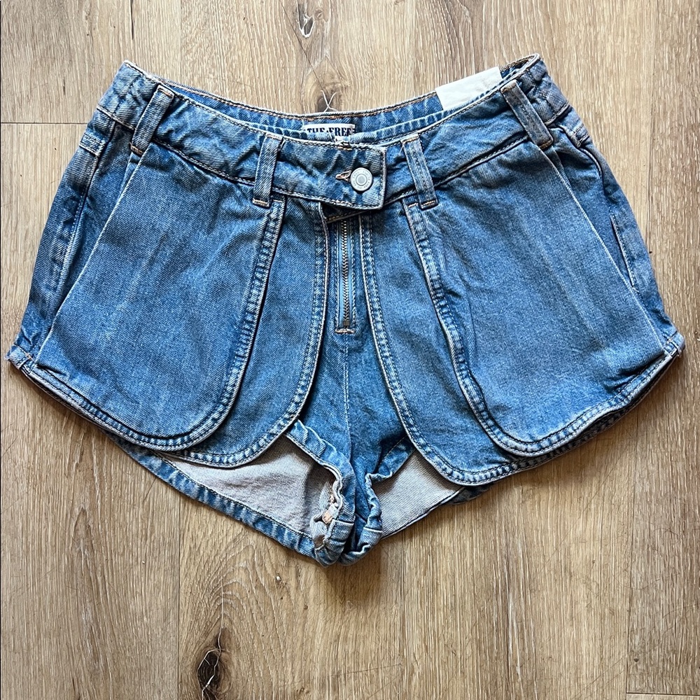 One Teaspoon Classic Blue Jean Shorts